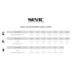 Chaussons Seac Anatomic 5mm -Nautiques Sports Magasin chaussons seac anatomic 5mm 1