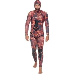 Combinaison Chasse Camo Rouge Cressi Scorpionfish 5mm