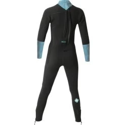 Combinaison Longe Cote Femme Ocean Step Classic Dual Zip Noir / Vert 4mm -Nautiques Sports Magasin combinaison longe cote femme ocean step classic dual zip noir vert 4mm 1