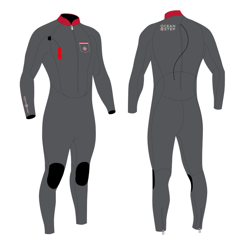 Combinaison Longe Cote Homme Ocean Step Optimizer Dual Zip 4mm 4 Combinaison Longe Cote Homme Ocean Step Optimizer Dual Zip 4mm – Image 2