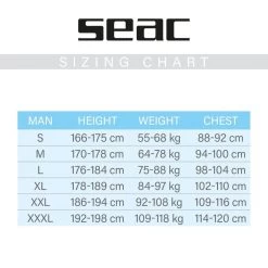 Combinaison Seac Feel Homme 3mm -Nautiques Sports Magasin combinaison seac feel homme 3mm 4