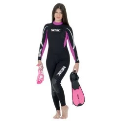 Combinaison Longe Cote Femme Seac 2,2mm -Nautiques Sports Magasin combinaison seac relax femme 2 2mm 10