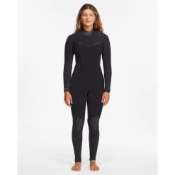 Combinaison Surf Femme Billabong Salty Dayz FrontZip 4/3mm -Nautiques Sports Magasin combinaison surf femme billabong salty dayz frontzip 43mm 2