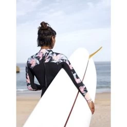 Combinaison Surf Femme Roxy Swell Series BackZip 4/3mm 2023 -Nautiques Sports Magasin combinaison surf femme roxy swell series backzip 43mm 2023 2