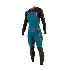 Combinaison Surf Femme Soöruz Divine FrontZip 5/4/3mm Bleu -Nautiques Sports Magasin combinaison surf femme sooruz divine frontzip 5 4 3mm bleu 4