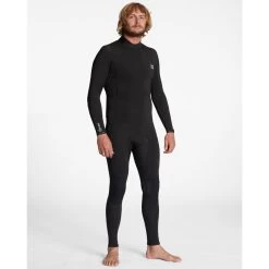 Billabong Combinaison Surf Homme Absolute Backzip Noire 3/2mm 2023