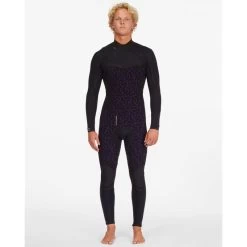 Billabong Combinaison Surf Homme Billangong Absolute FrontZip Noire 4/3mm 2023 -Nautiques Sports Magasin combinaison surf homme billangong absolute cz noire 4 3mm 2023 5