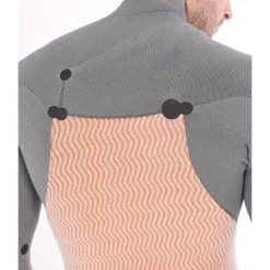 Combinaison Surf Homme Hurley Advant FrontZip Noire 5/3mm 2023 -Nautiques Sports Magasin combinaison surf homme hurley advant frontzip emeraude 4 3mm 2023 15