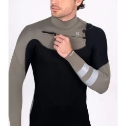 Combinaison Surf Homme Hurley Advant FrontZip Kaki 4/3mm 2023 -Nautiques Sports Magasin combinaison surf homme hurley advant frontzip noire 4 3mm 2023 3