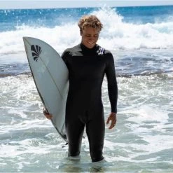 Combinaison Surf Homme Saint Jacques Wetsuits Clovis FrontZip Kaki 5/4mm 2023 -Nautiques Sports Magasin combinaison surf homme saint jacques wetsuits clovis yamamoto frontzip kaki 5 4mm 2023 3