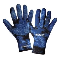 Gants De Chasse Seac Camo Bleu 3,5mm -Nautiques Sports Magasin gants de chasse seac camo bleu 3 5mm 3
