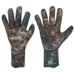Gants De Chasse Seac Ultraflex Camo Marron 3mm