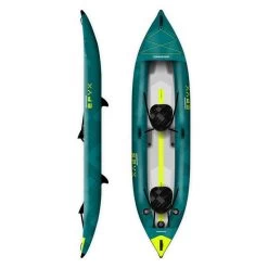 Kayak Gonflable Aquadesign EPYX 380 Bleu/Jaune 2 Places