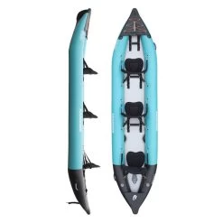 Kayak Gonflable Aquadesign KOLOA 400 3 Places -Nautiques Sports Magasin kayak gonflable aquadesign koloa 400 3 places 2