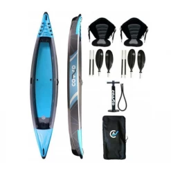 Kayak Gonflable COASTO Russel 2 Personnes -Nautiques Sports Magasin kayak gonflable coasto russel 2 personnes 4