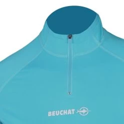 Lycra Femme Beuchat Atoll UV 50+ Turquoise 7 Lycra Femme Beuchat Atoll UV 50+ Turquoise -Nautiques Sports Magasin lycra femme beuchat atoll uv 50 turquoise 2