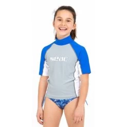 Lycra MC Seac Evo Enfant Bleu -Nautiques Sports Magasin lycra mc seac evo enfant bleu 3