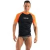 Lycra MC Seac T-sun Homme Noir/Orange