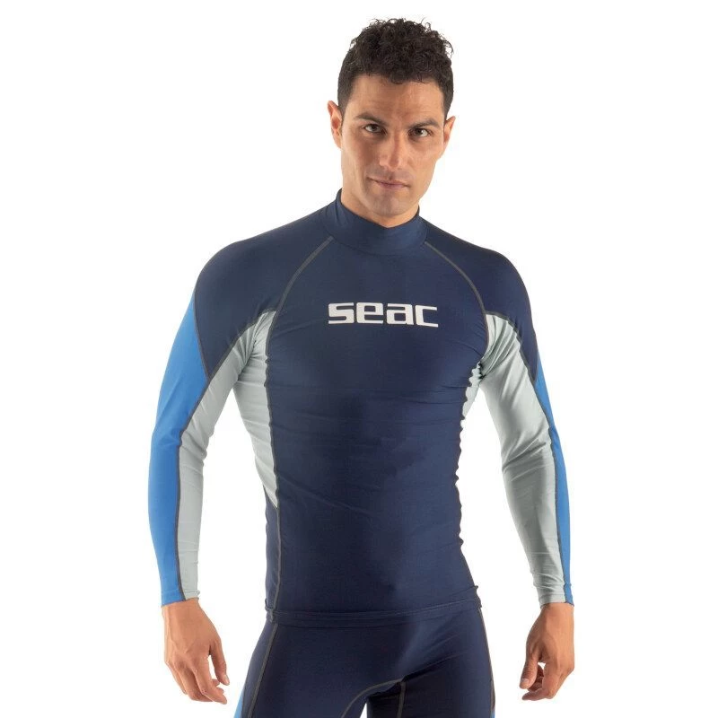 Lycra ML Seac Evo Homme Bleu 5 Lycra ML Seac Evo Homme Bleu – Image 3