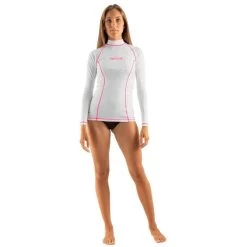 Lycra ML Seac T-Sun Femme Blanc -Nautiques Sports Magasin lycra ml seac t sun femme blanc 3