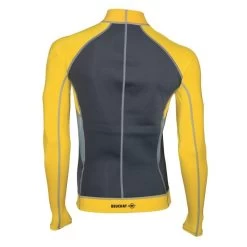 Lycra Néoprène Homme Beuchat Top Atoll Jaune 2mm -Nautiques Sports Magasin lycra neoprene homme beuchat top atoll jaune 2mm 1