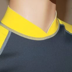 Lycra Néoprène Homme Beuchat Top Atoll Jaune 2mm -Nautiques Sports Magasin lycra neoprene homme beuchat top atoll jaune 2mm 2