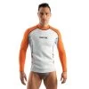 Lycra Néoprène ML Seac Fit Homme Blanc/Orange 2mm -Nautiques Sports Magasin lycra neoprene ml seac fit homme blanc orange 2mm