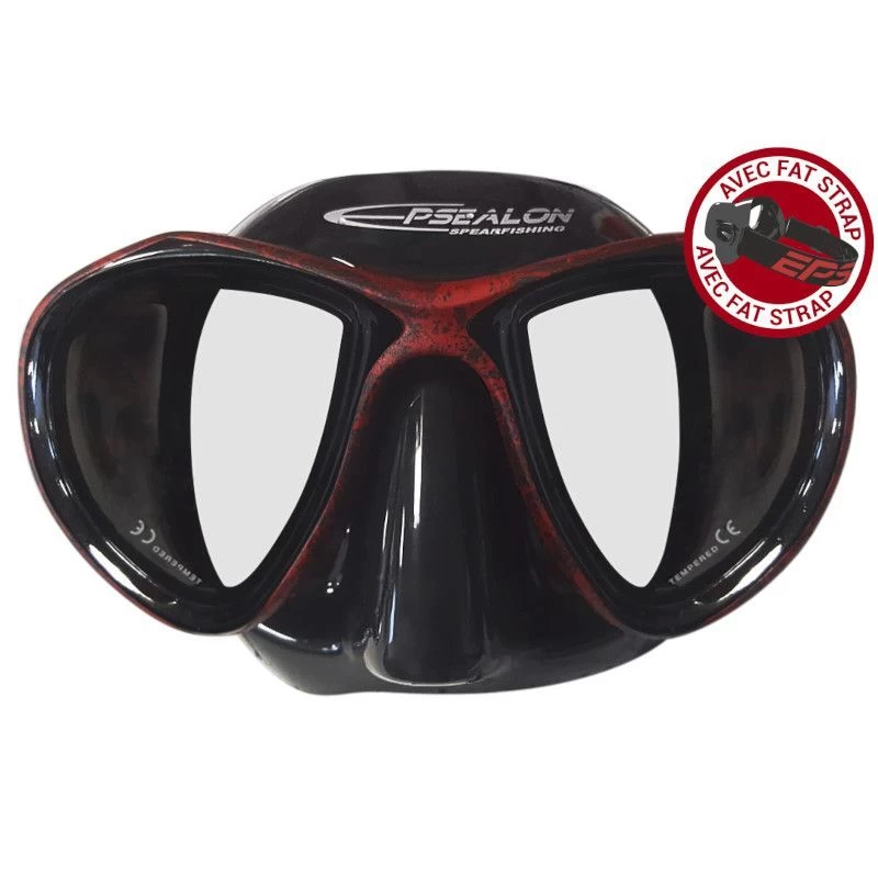 Masque Chasse Epsealon Evisio 2 Red Fusion + Fat Strap 3 Masque Chasse Epsealon Evisio 2 Red Fusion + Fat Strap