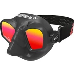 Masque Chasse Epsealon SeaWolf Red Flash + Fat Strap -Nautiques Sports Magasin masque chasse epsealon seawolf red flash fat strap 2