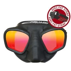 Masque Chasse Epsealon SeaWolf Red Flash + Fat Strap