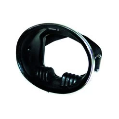 Masque Rond Plongée Aquatys Compensator Caoutchouc Noir
