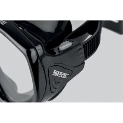 Masque Seac One Noir -Nautiques Sports Magasin masque seac one noir 2