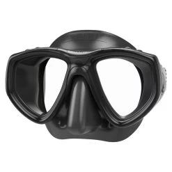 Masque Seac One Noir -Nautiques Sports Magasin masque seac one noir 5