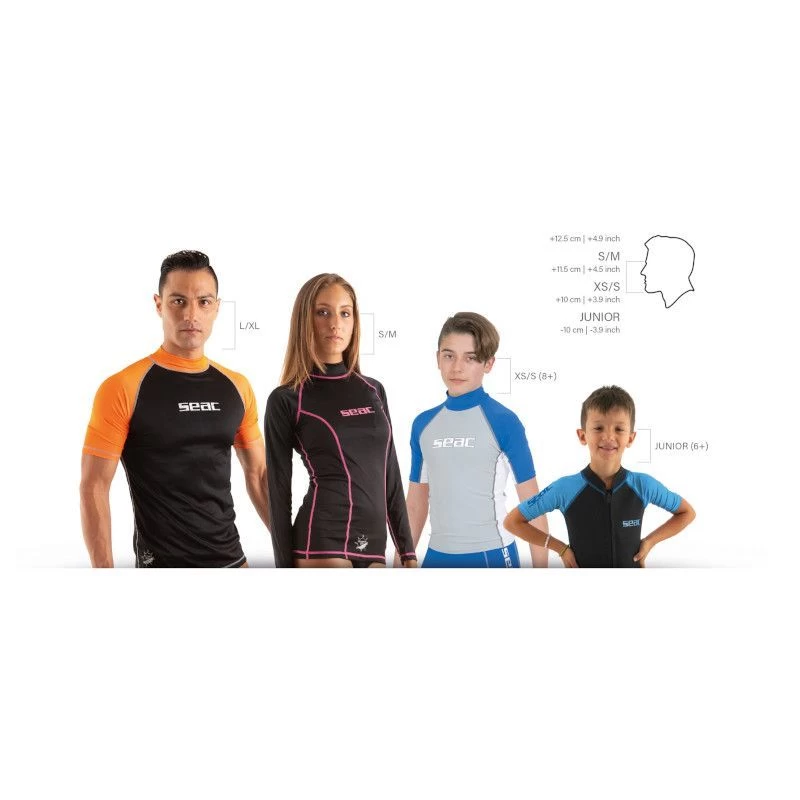 Masque Snorkeling Seac Grande Faciale Magica Bleu/Orange 18 Masque Snorkeling Seac Grande Faciale Magica Bleu/Orange – Image 16