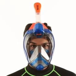 Masque Snorkeling Seac Grande Faciale Magica Bleu/Orange 21 Masque Snorkeling Seac Grande Faciale Magica Bleu/Orange -Nautiques Sports Magasin masque snorkeling seac grande faciale libera magica bleu orange 2
