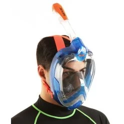Masque Snorkeling Seac Grande Faciale Magica Bleu/Orange 22 Masque Snorkeling Seac Grande Faciale Magica Bleu/Orange -Nautiques Sports Magasin masque snorkeling seac grande faciale libera magica bleu orange 3
