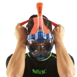 Masque Snorkeling Seac Grande Faciale Magica Bleu/Orange 25 Masque Snorkeling Seac Grande Faciale Magica Bleu/Orange -Nautiques Sports Magasin masque snorkeling seac grande faciale libera magica bleu orange 6
