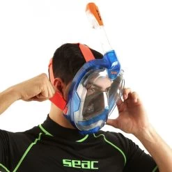 Masque Snorkeling Seac Grande Faciale Magica Bleu/Orange 28 Masque Snorkeling Seac Grande Faciale Magica Bleu/Orange -Nautiques Sports Magasin masque snorkeling seac grande faciale libera magica bleu orange 9