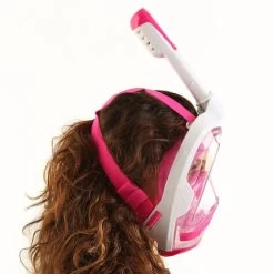 Masque Snorkeling Seac Grande Faciale Magica Blanc/Rose -Nautiques Sports Magasin masque snorkeling seac grande faciale magica blanc rose 6