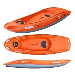 Pack Kayak Rigide Tahe Ouassou Orange 1 Personne -Nautiques Sports Magasin pack kayak rigide tahe ouassou orange 1 personne 4