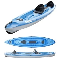 Pack Kayak Rigide Tahe Tobago Bleu 2 Personnes -Nautiques Sports Magasin pack kayak rigide tahe tobago bleu 2 personnes 4