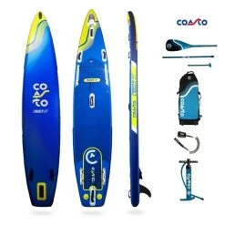 Paddle Gonflable COASTO Cruiser 13'1" Simple Chambre -Nautiques Sports Magasin paddle gonflable coasto cruiser 13 1 simple chambre 4