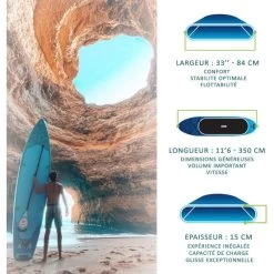 Paddle Gonflable WATTSUP Pike 11'6" Avec Siege Et Pagaie Convertible Kayak -Nautiques Sports Magasin paddle gonflable wattsup pike 11 6 avec siege et pagaie convertible kayak 3