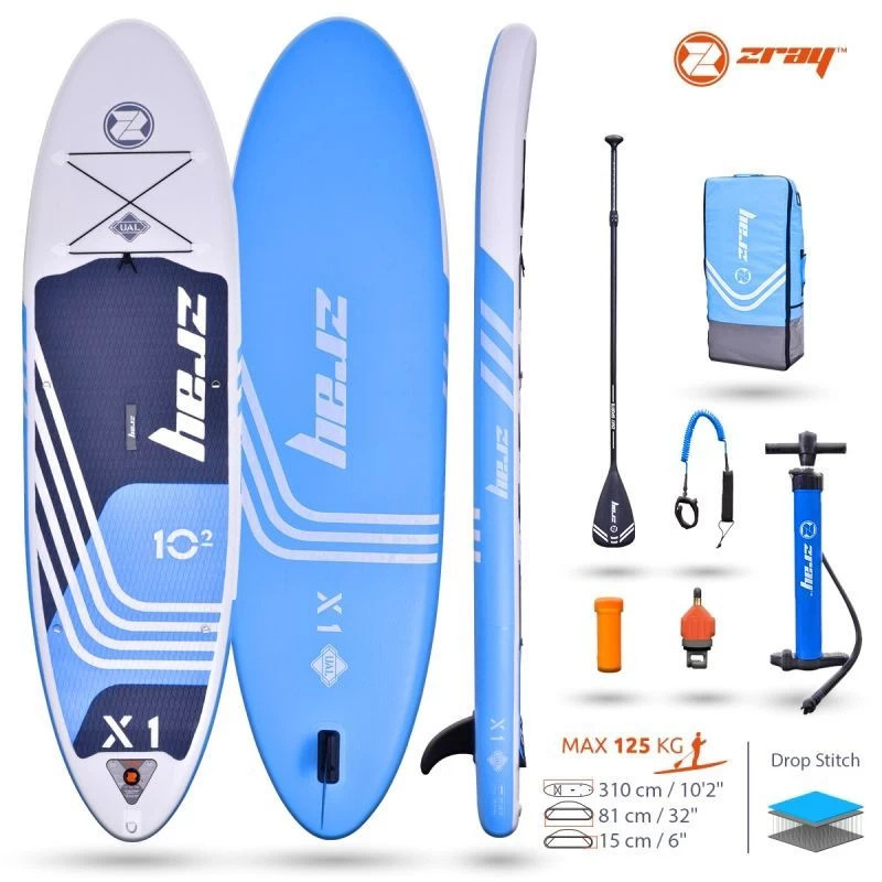 Paddle Gonflable ZRAY X-Rider X1 10'2 3 Paddle Gonflable ZRAY X-Rider X1 10'2