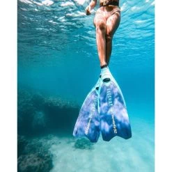 Palmes Chaussantes Beuchat Mundial One 50 Bleu -Nautiques Sports Magasin palmes chaussantes beuchat mundial one 50 bleu 1