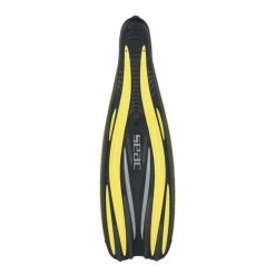 Palmes Chaussantes Seac F-100 Pro Jaune -Nautiques Sports Magasin palmes chaussantes seac f 100 pro jaune 8