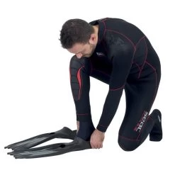 Palmes Chaussantes Seac F-100 Pro Noir -Nautiques Sports Magasin palmes chaussantes seac f 100 pro noir 5