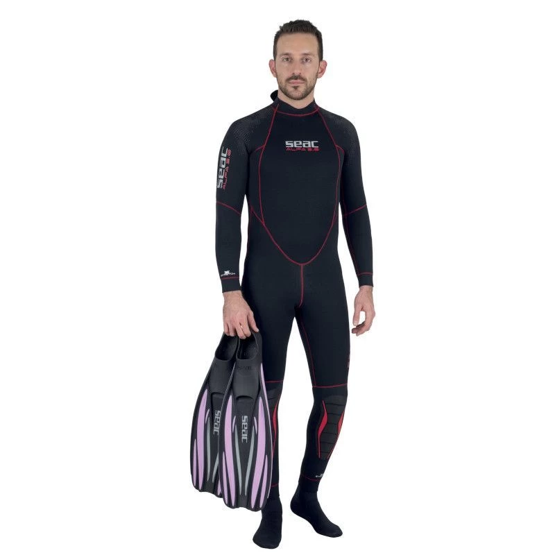 Palmes Chaussantes Seac F-100 Pro Rose 12 Palmes Chaussantes Seac F-100 Pro Rose – Image 10