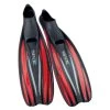 Palmes Chaussantes Seac F-100 Pro Rouge -Nautiques Sports Magasin palmes chaussantes seac f 100 pro rouge