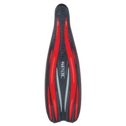 Palmes Chaussantes Seac F-100 Pro Rouge -Nautiques Sports Magasin palmes chaussantes seac f 100 pro rouge 2